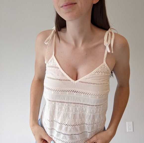 Abercrombie and Fitch Tie Up Tank - Picture 3 of 7